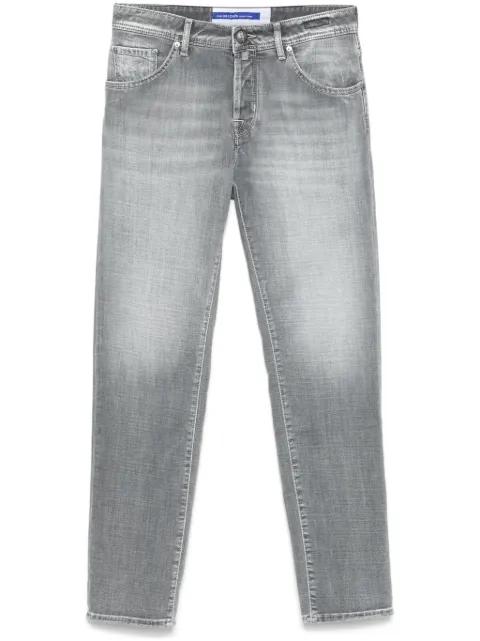slim cropped jeans by JACOB COHEN
