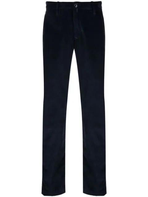 slim-fit corduroy trousers by JACOB COHEN