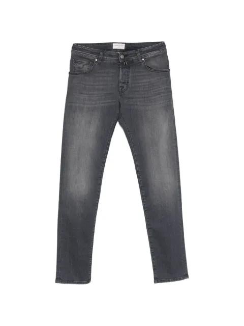 slim-fit denim jeans by JACOB COHEN
