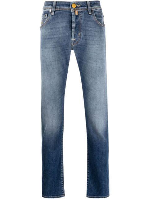 straight-leg slim jeans by JACOB COHEN