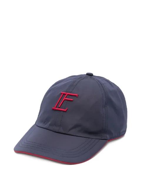 x Luis Figo embroidered cap by JACOB COHEN