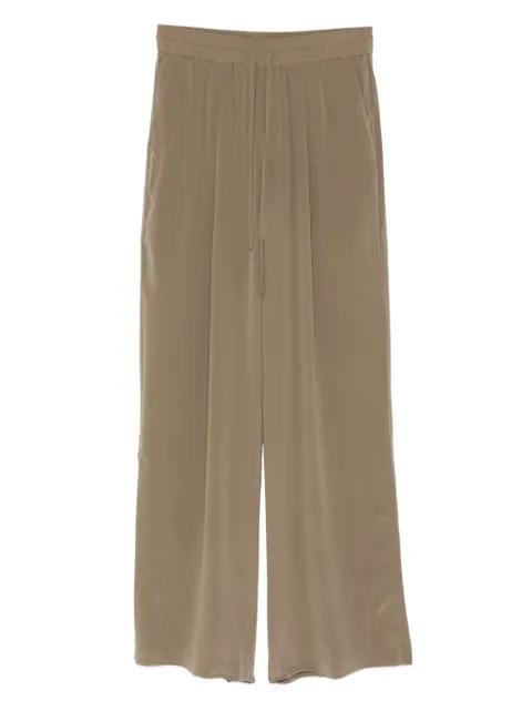 silk trousers by JACOB LEE