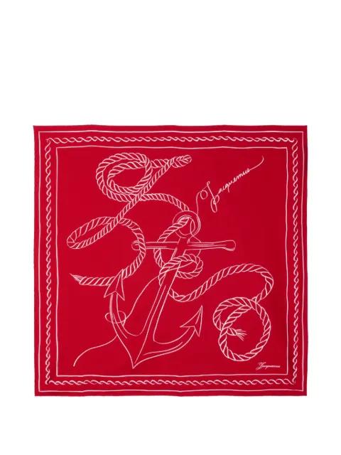 Ancre scarf by JACQUEMUS