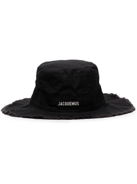 Artichaut frayed bucket hat by JACQUEMUS