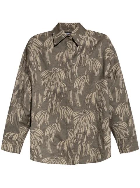 Banana-jacquard shirt by JACQUEMUS