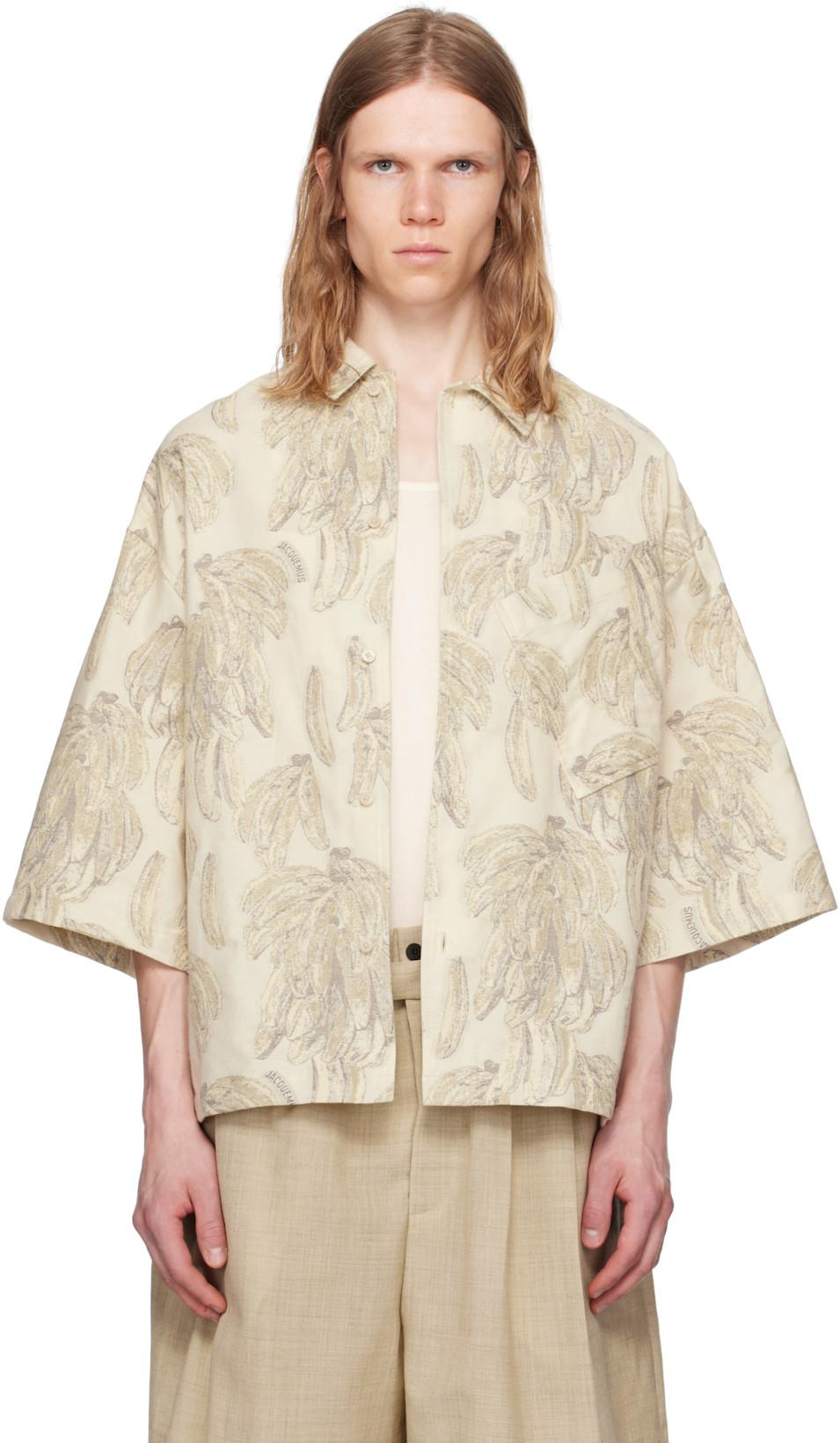 Beige La Croisière 'The Aloe' Shirt by JACQUEMUS