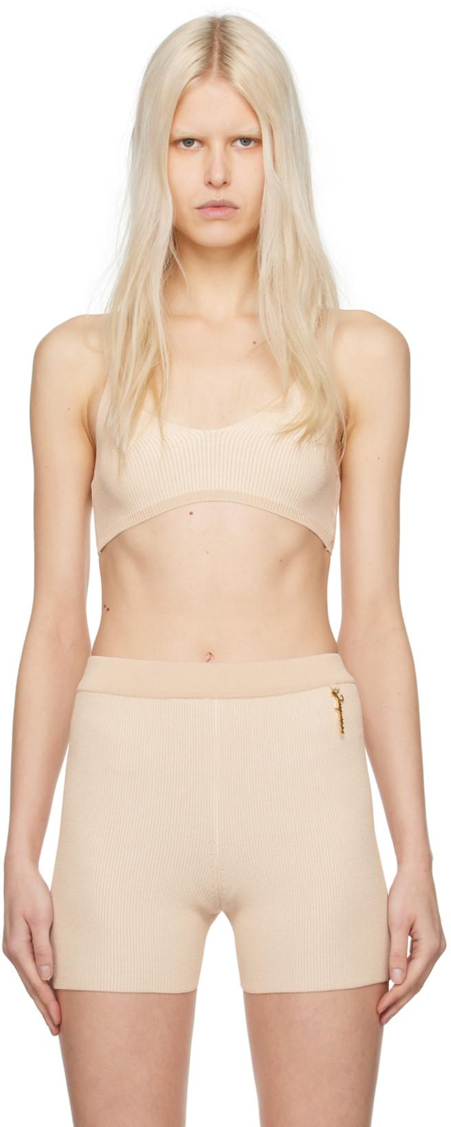 Beige Les Classiques 'Le Bandeau Pralu' Camisole by JACQUEMUS