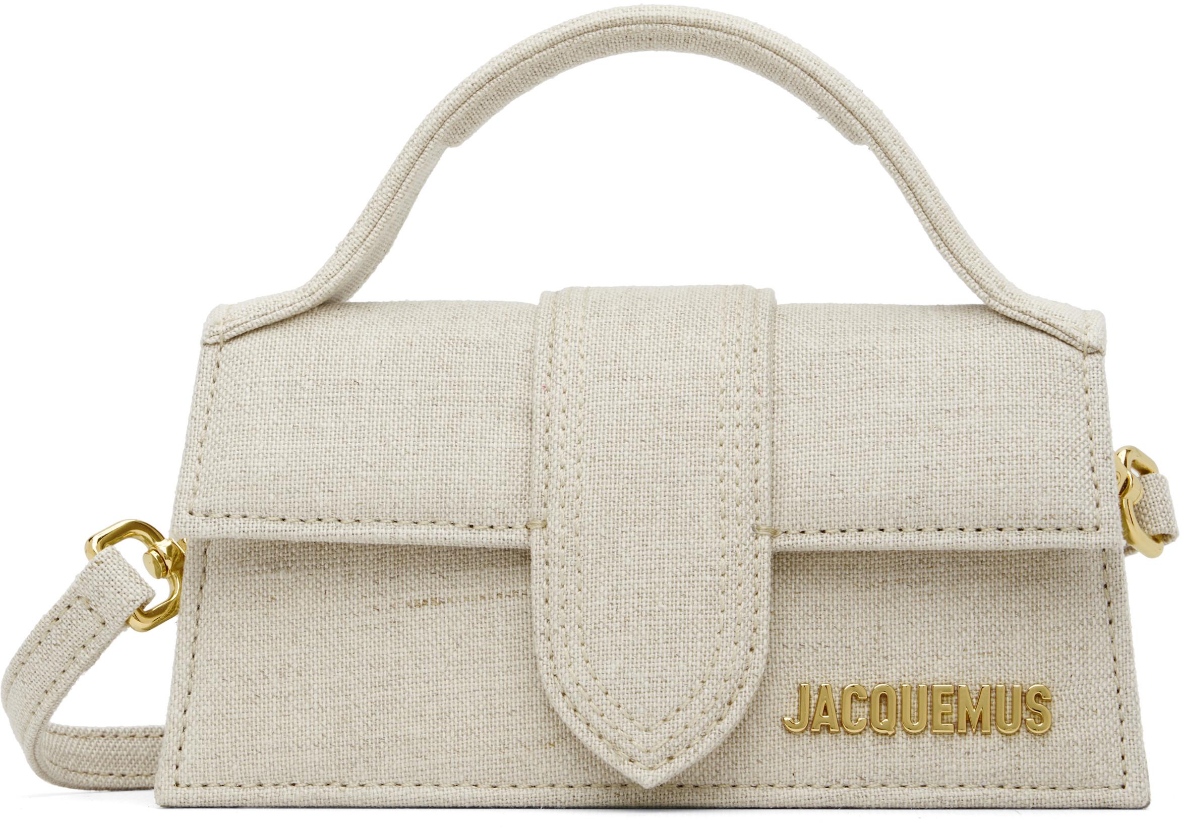 Beige Les Classiques 'The Bambino' Bag by JACQUEMUS