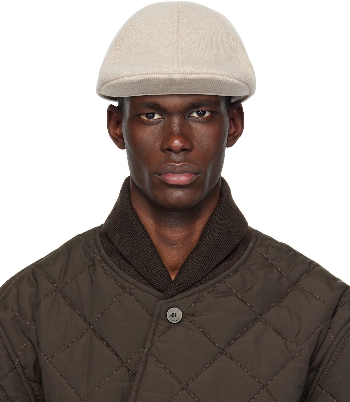Beige 'The Atelier' Cap by JACQUEMUS