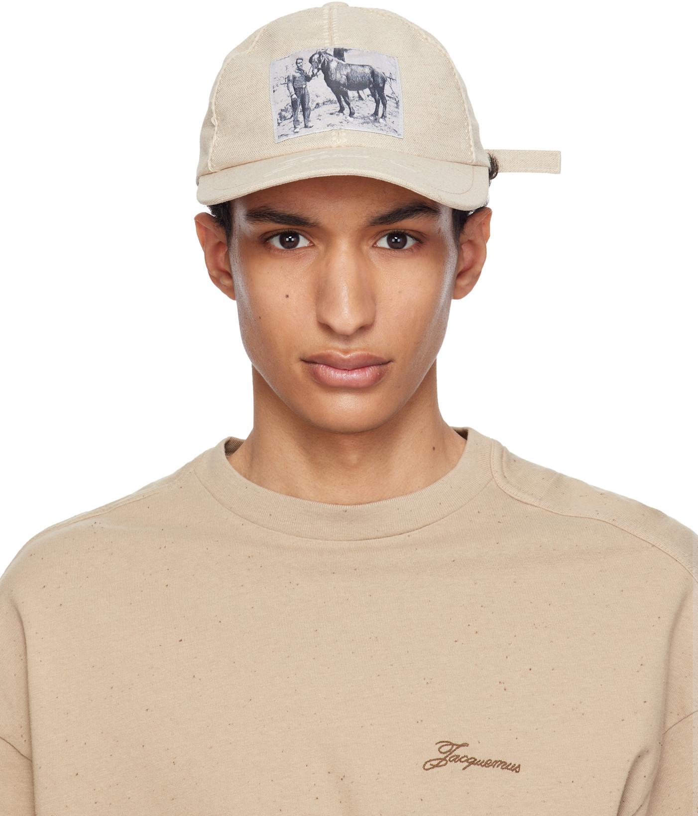 Beige 'The Paysan' Baseball Cap by JACQUEMUS