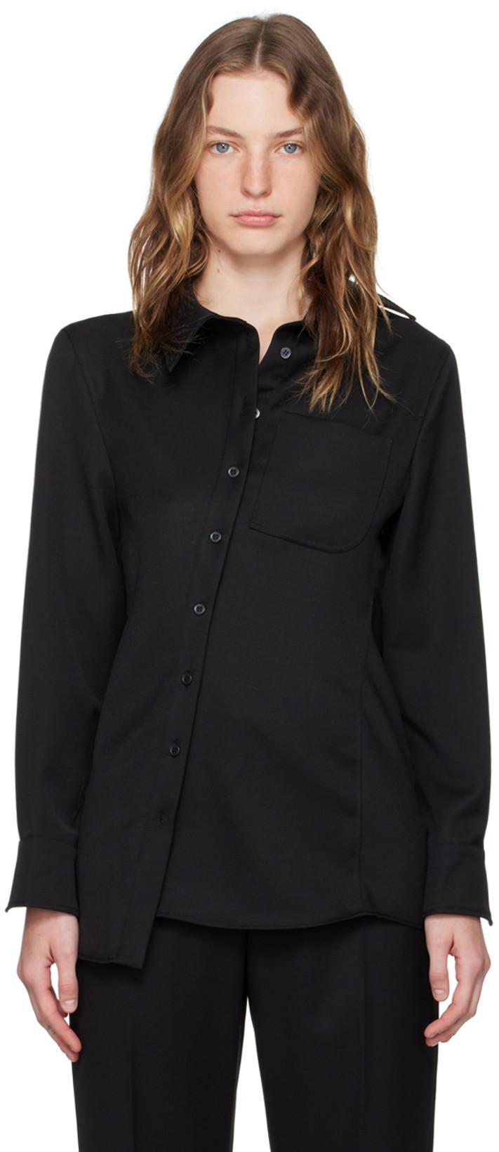 Black La Casa 'La chemise Pablo' Shirt by JACQUEMUS