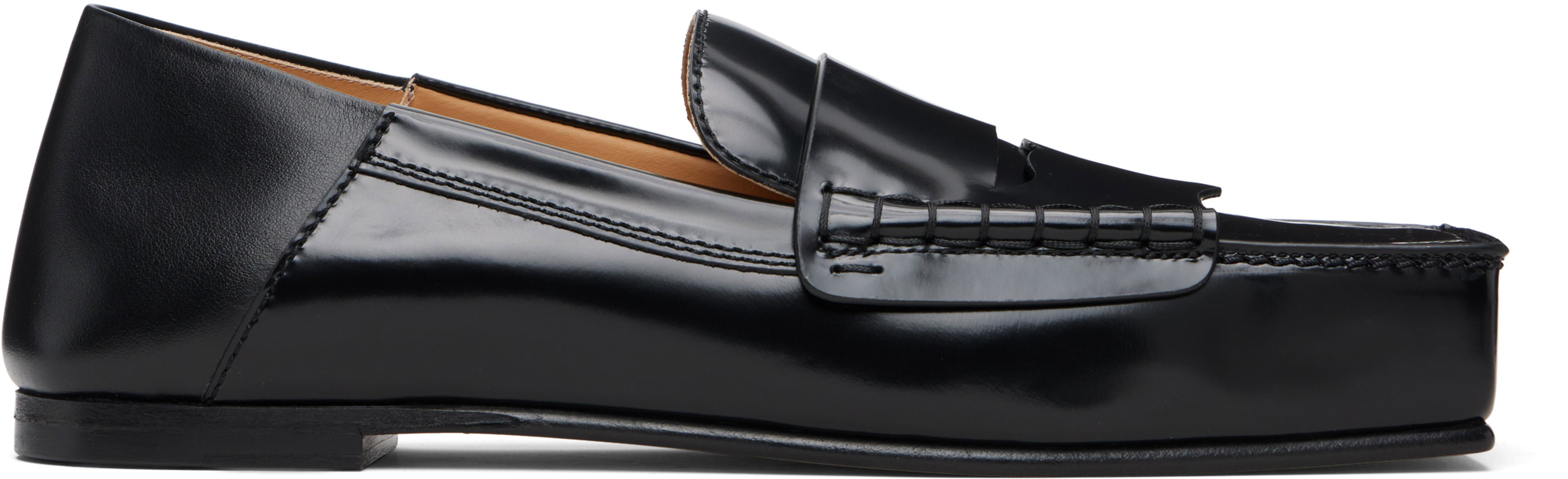 Black La Casa 'The Carré' Loafers by JACQUEMUS