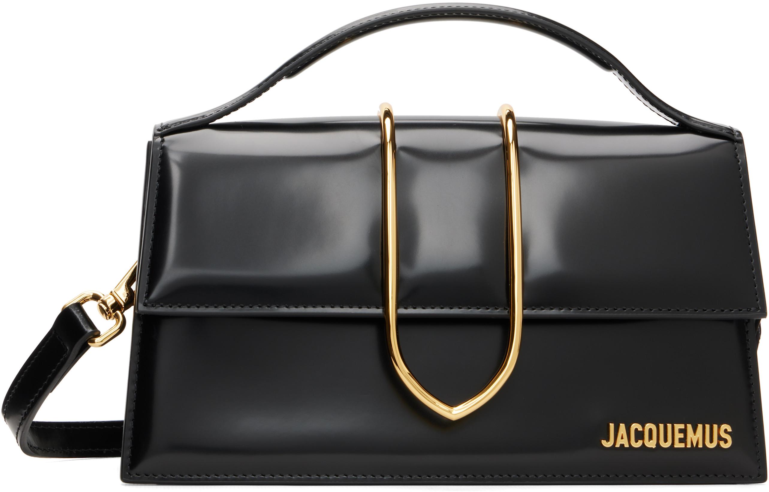 Black La Croisière 'The large Bambino' Bag by JACQUEMUS