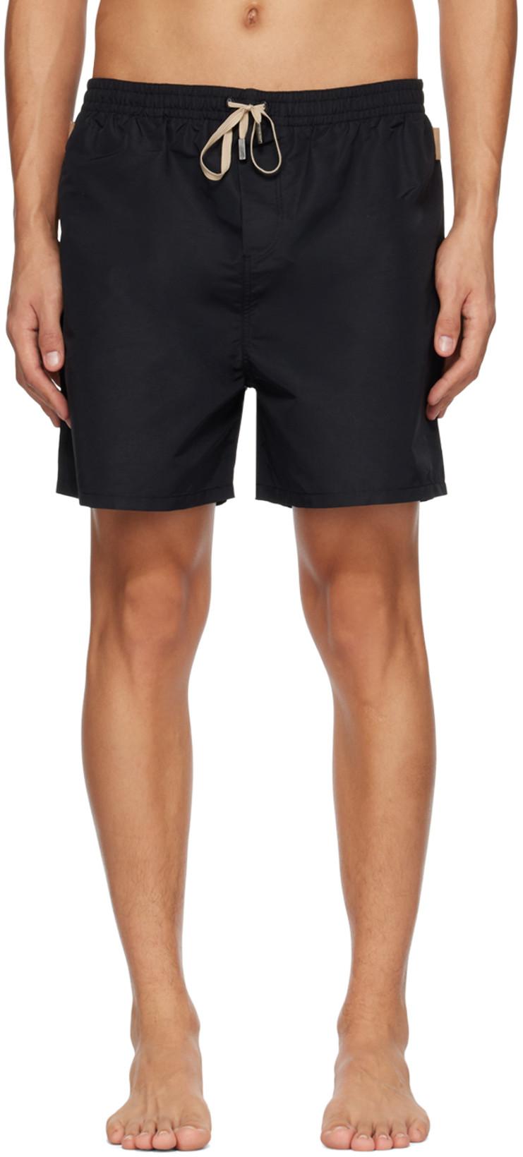 Black 'Le Maillot Praia' Swim Shorts by JACQUEMUS