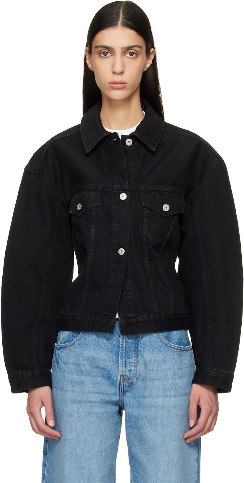 Black Le Paysan 'The de-Nîmes' Denim Jacket by JACQUEMUS