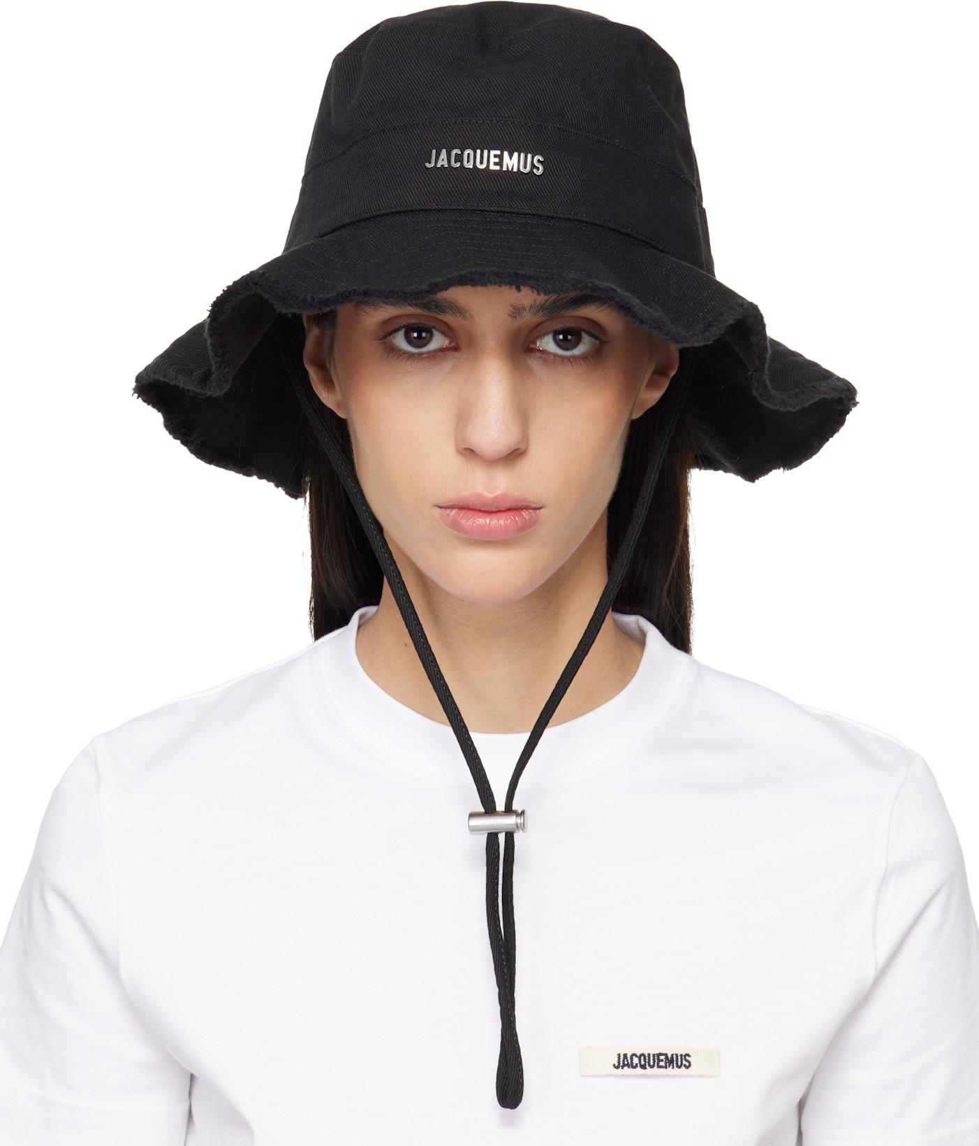 Black Les Classiques 'The Artichaut' Bucket Hat by JACQUEMUS