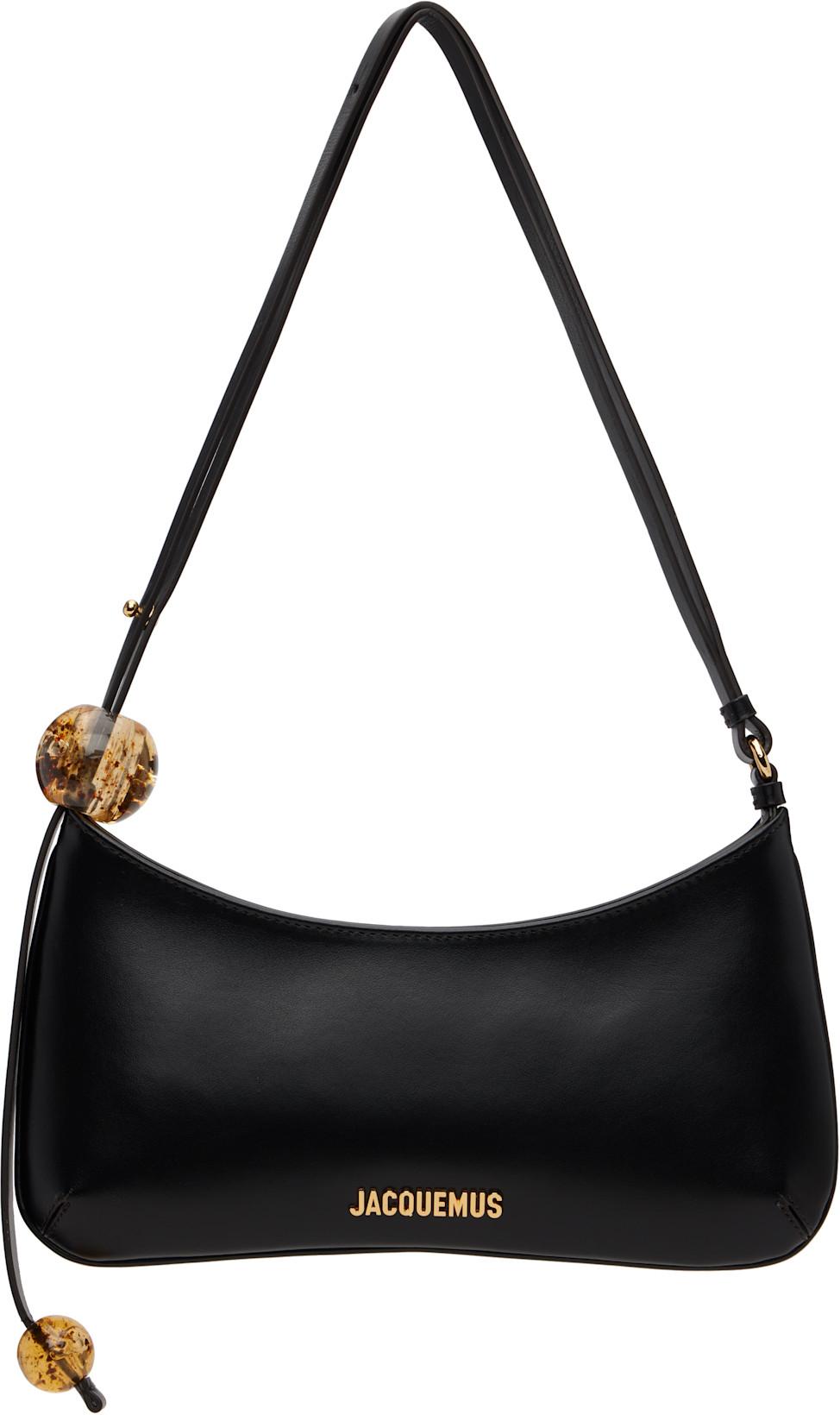 Black Les Classiques 'The Bisou Perle' Bag by JACQUEMUS