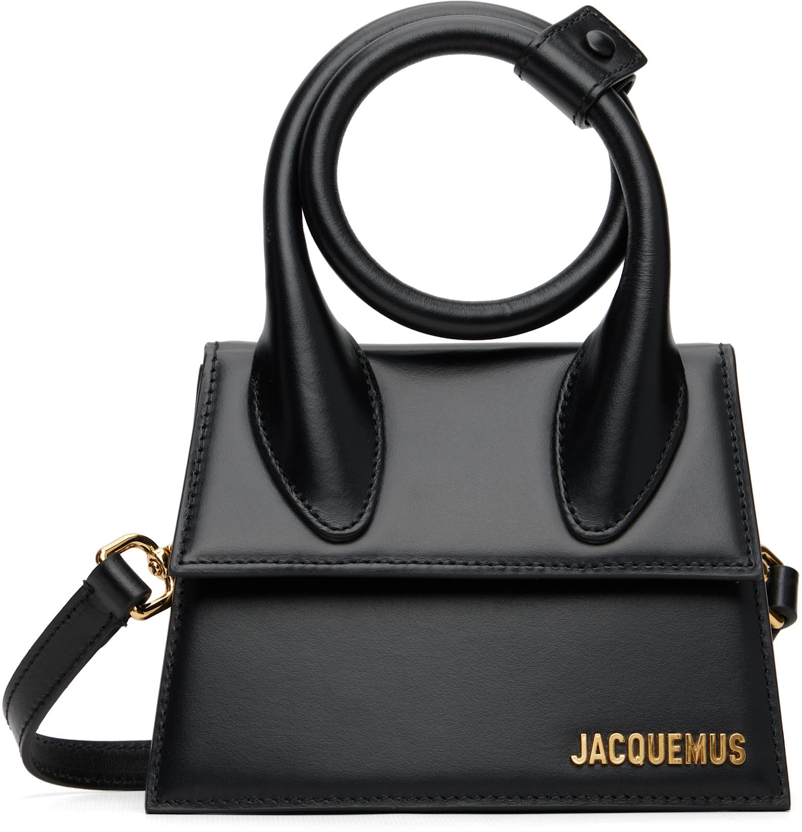 Black Les Classiques 'The knot Chiquito' Bag by JACQUEMUS