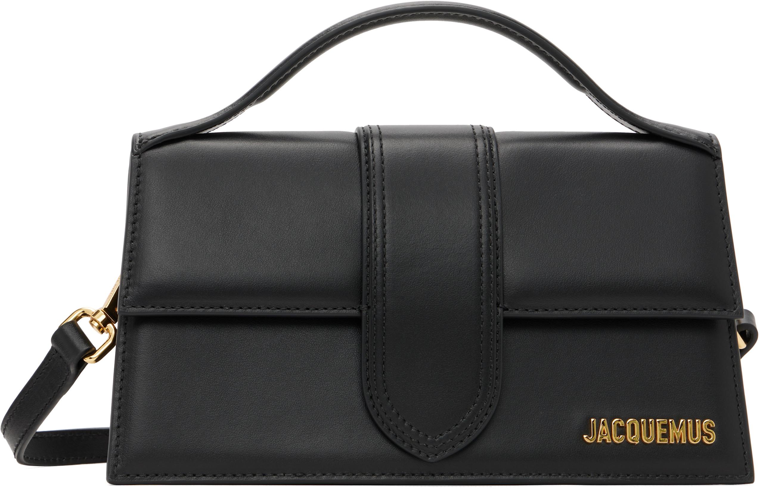 Black Les Classiques 'The large Bambino' Bag by JACQUEMUS