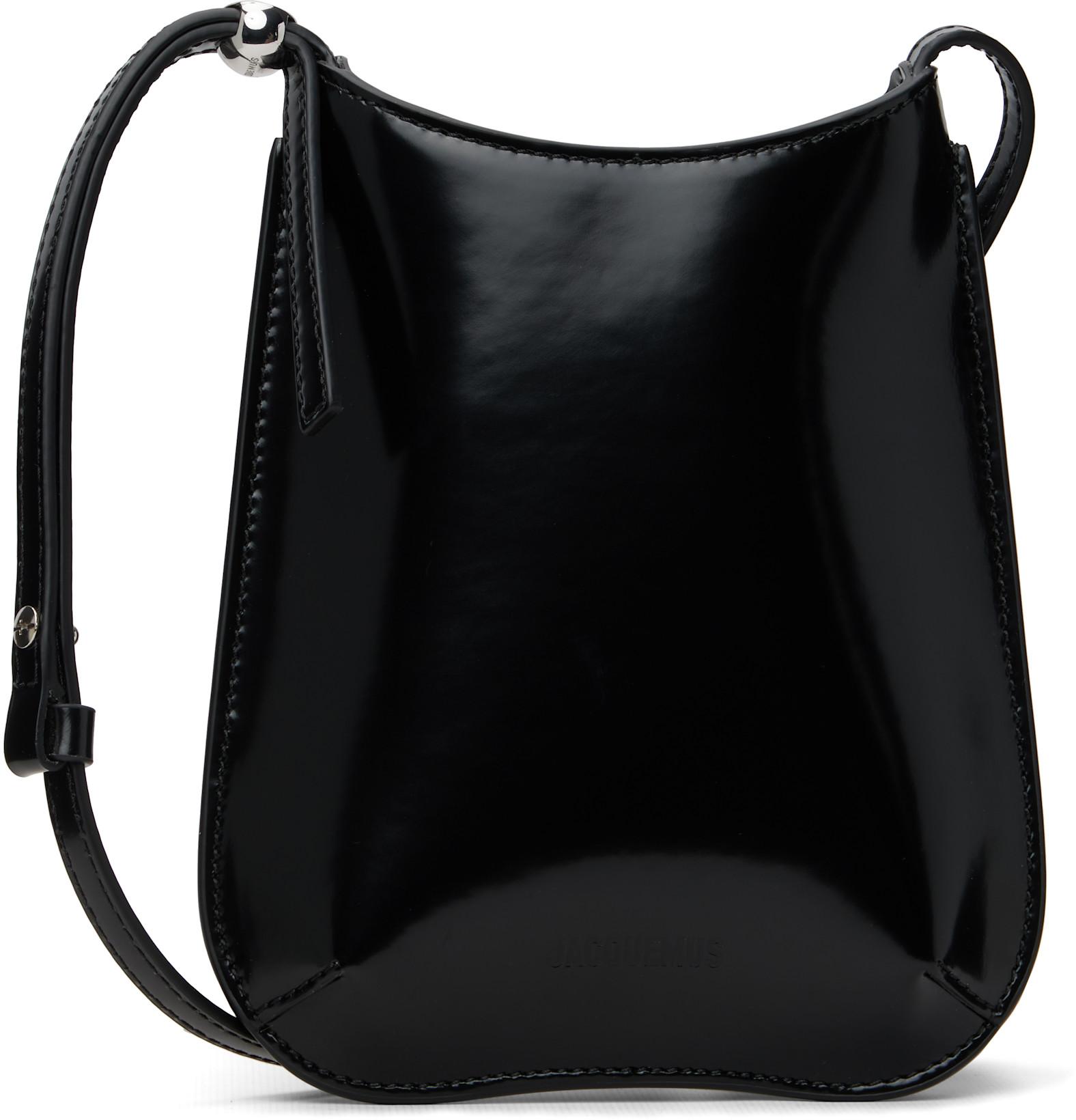 Black 'The Bisou phone pouch' Bag by JACQUEMUS