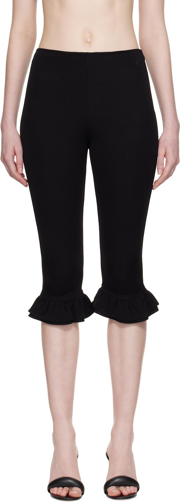 Black 'The Playa bermuda' Trousers by JACQUEMUS