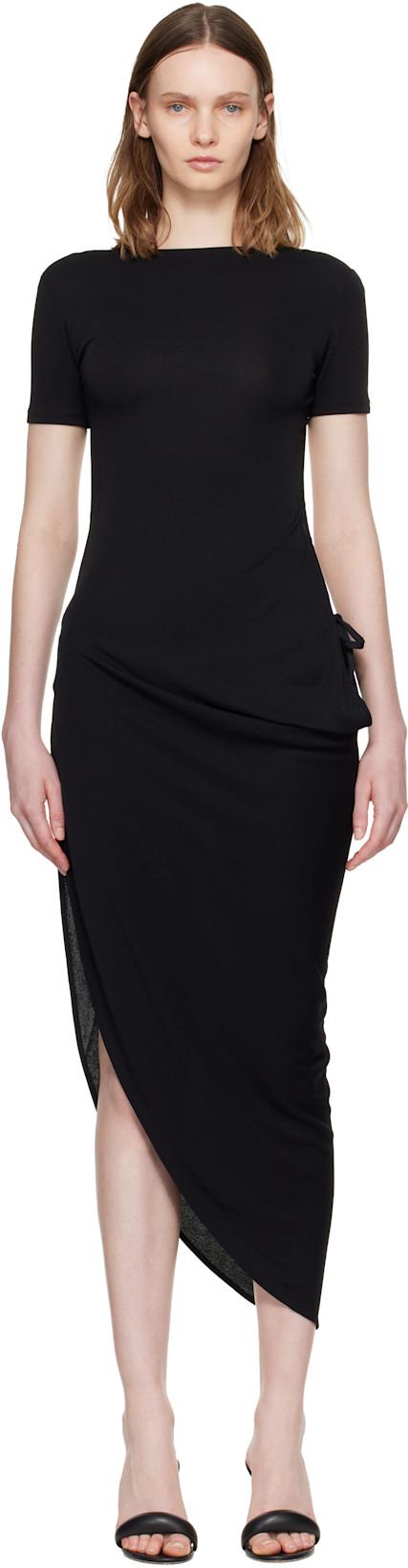 Black 'The Sole' Maxi Dress by JACQUEMUS