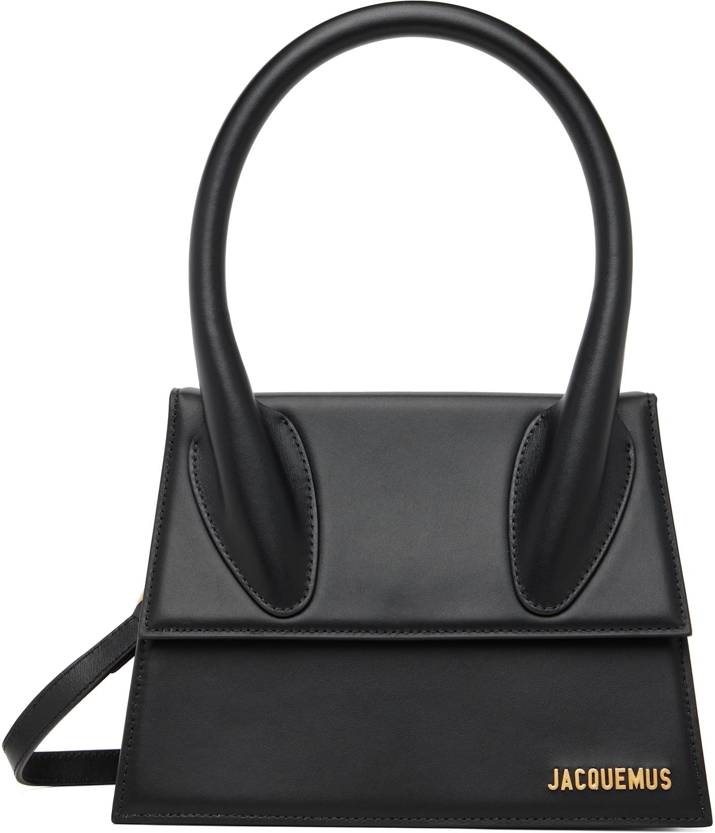 Black 'The large Chiquito' Bag by JACQUEMUS