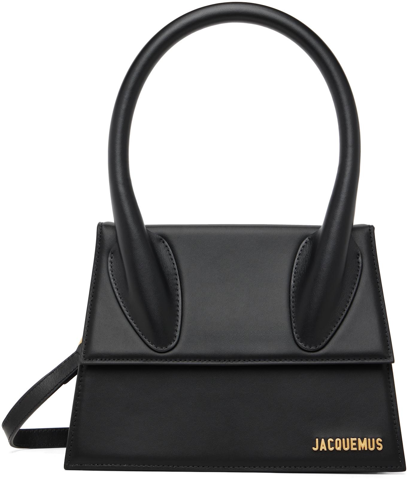 Black 'The large Chiquito' Bag by JACQUEMUS