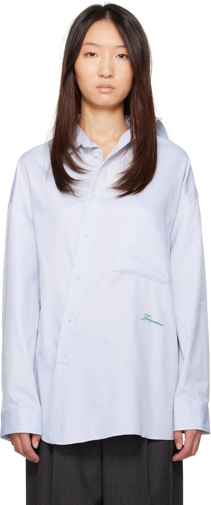 Blue La Croisière 'The Cuadro' Shirt by JACQUEMUS