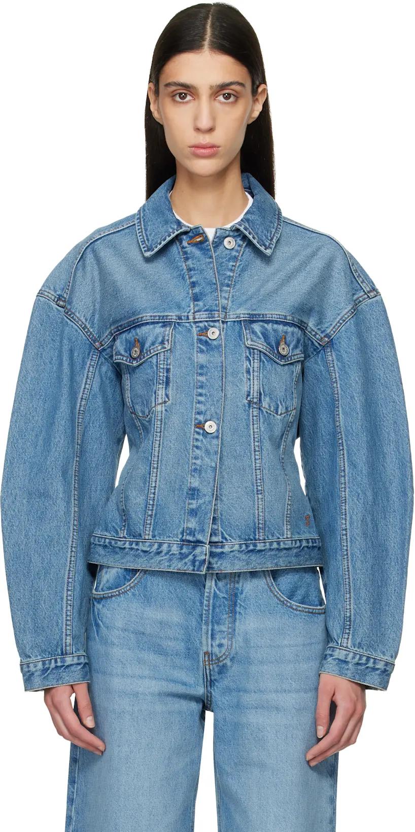 Blue Le Paysan 'The de-Nîmes' Denim Jacket by JACQUEMUS
