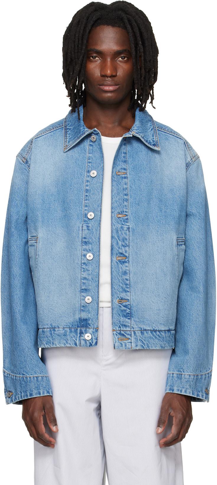 Blue 'The Mirada de-Nîmes' Denim Jacket by JACQUEMUS