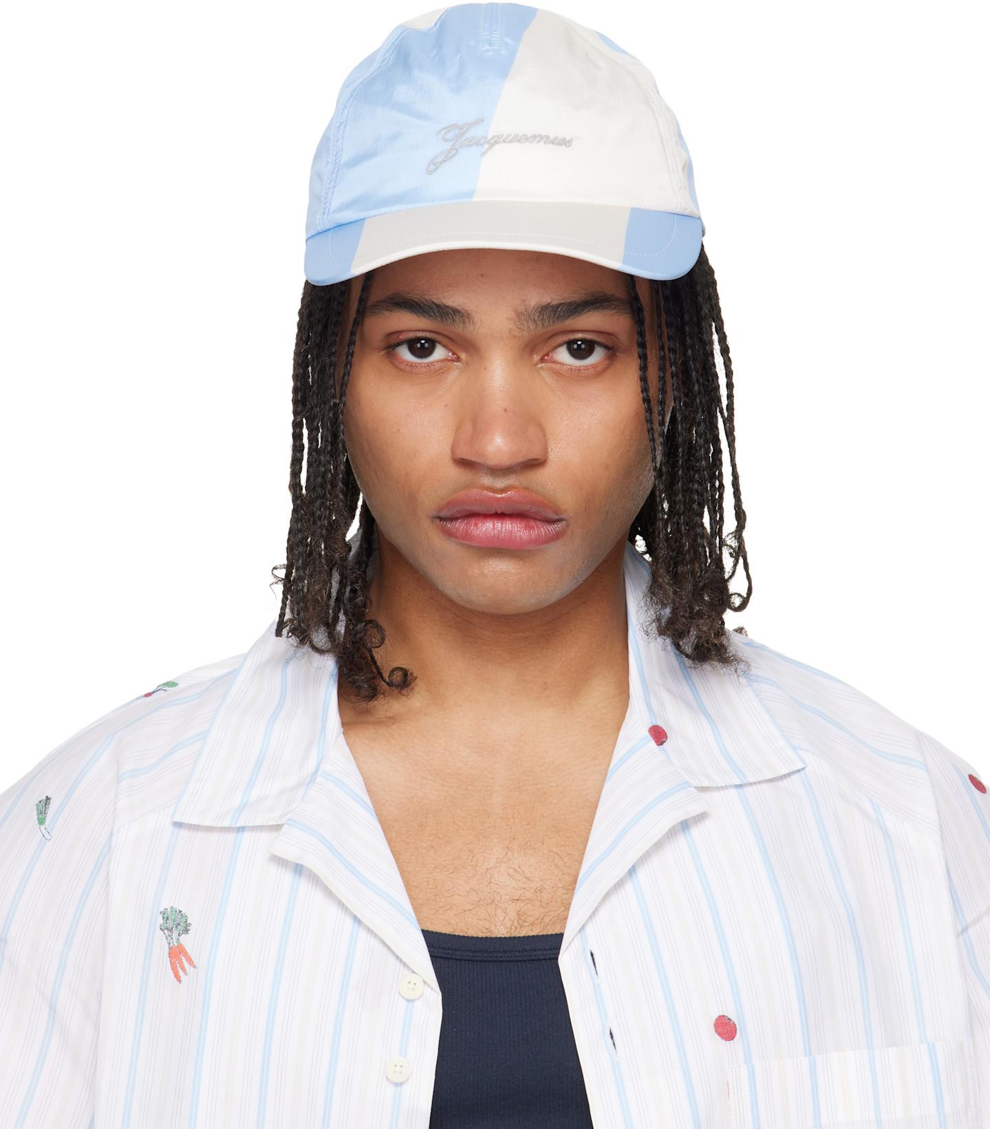 Blue & Off-White 'The Baluchon baseball' Cap by JACQUEMUS