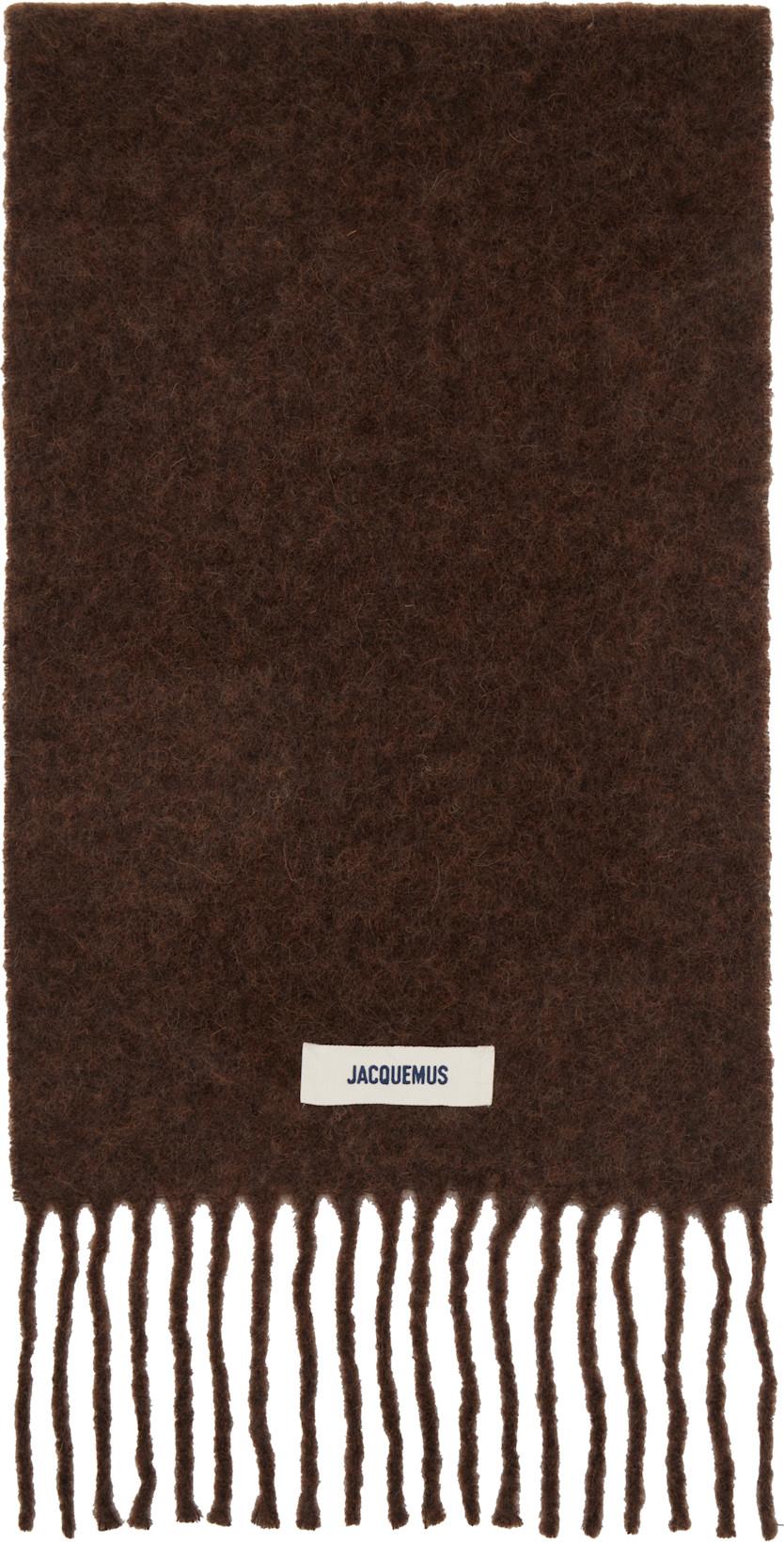 Brown La Casa 'The Carro' Scarf by JACQUEMUS
