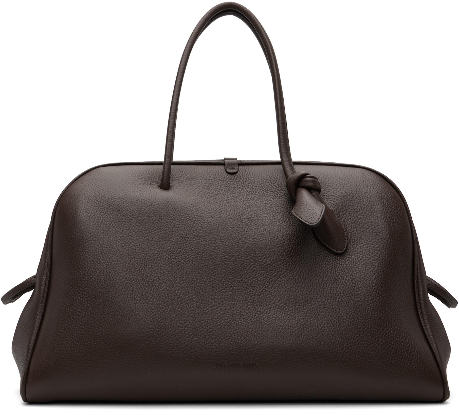 Brown La Croisière 'The large Turismo' Tote by JACQUEMUS