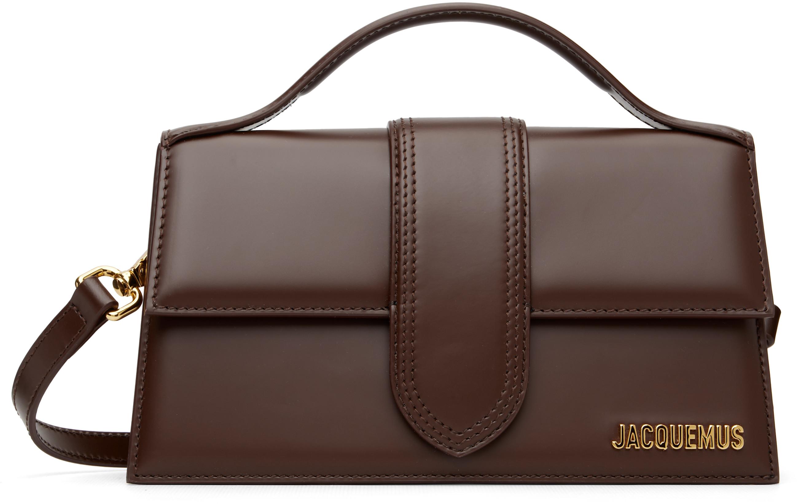 Brown Les Classiques 'The large Bambino' Bag by JACQUEMUS