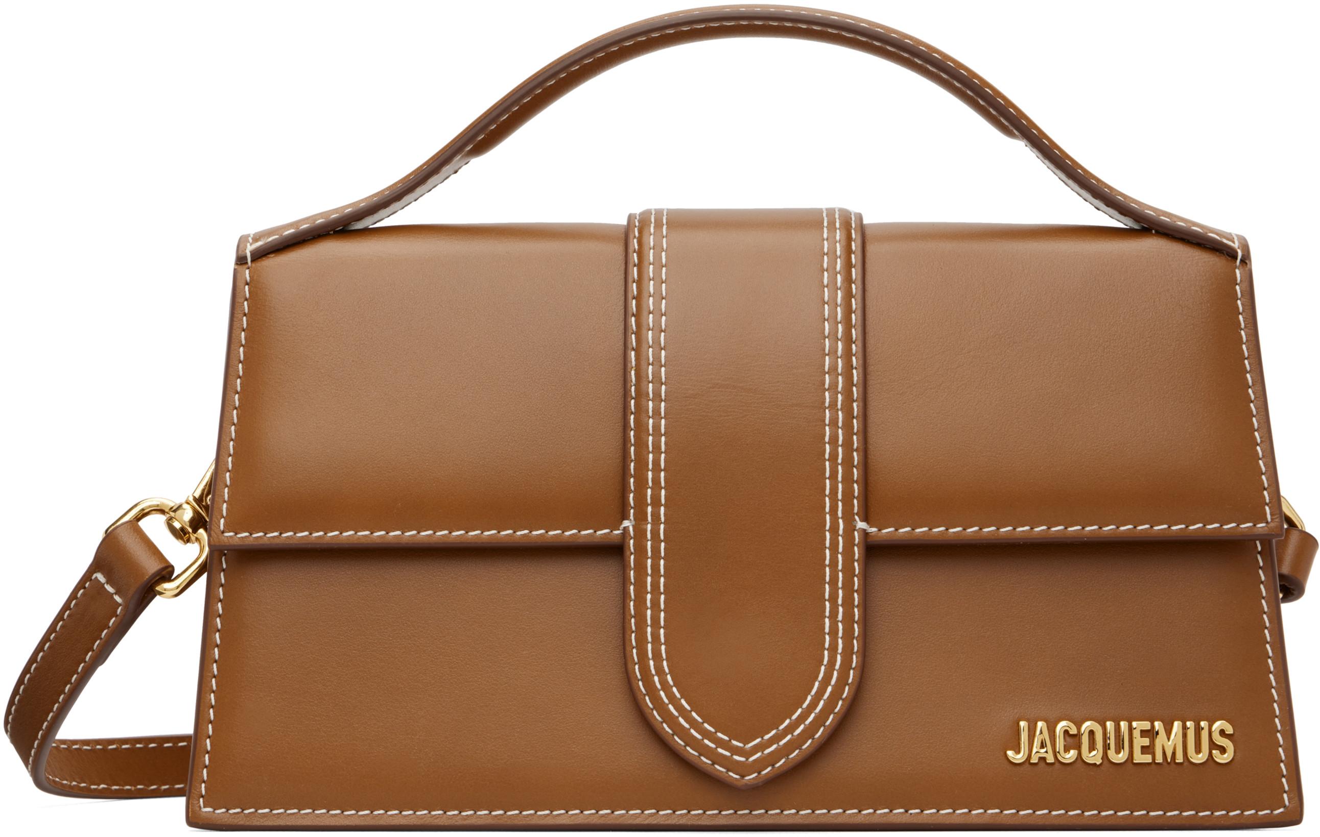 Brown Les Classiques 'The large Bambino' Bag by JACQUEMUS