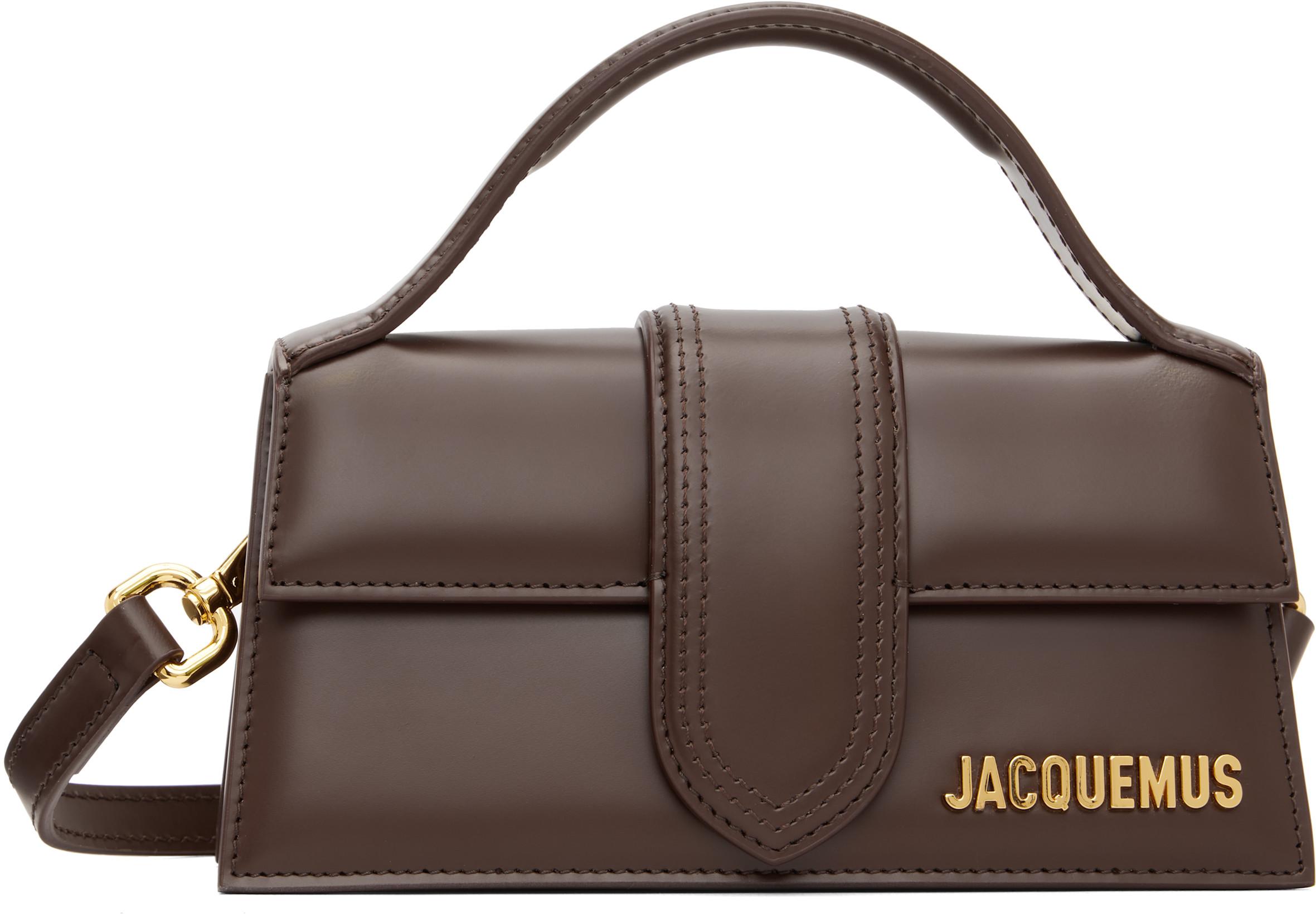 Brown 'The Bambino' Bag by JACQUEMUS