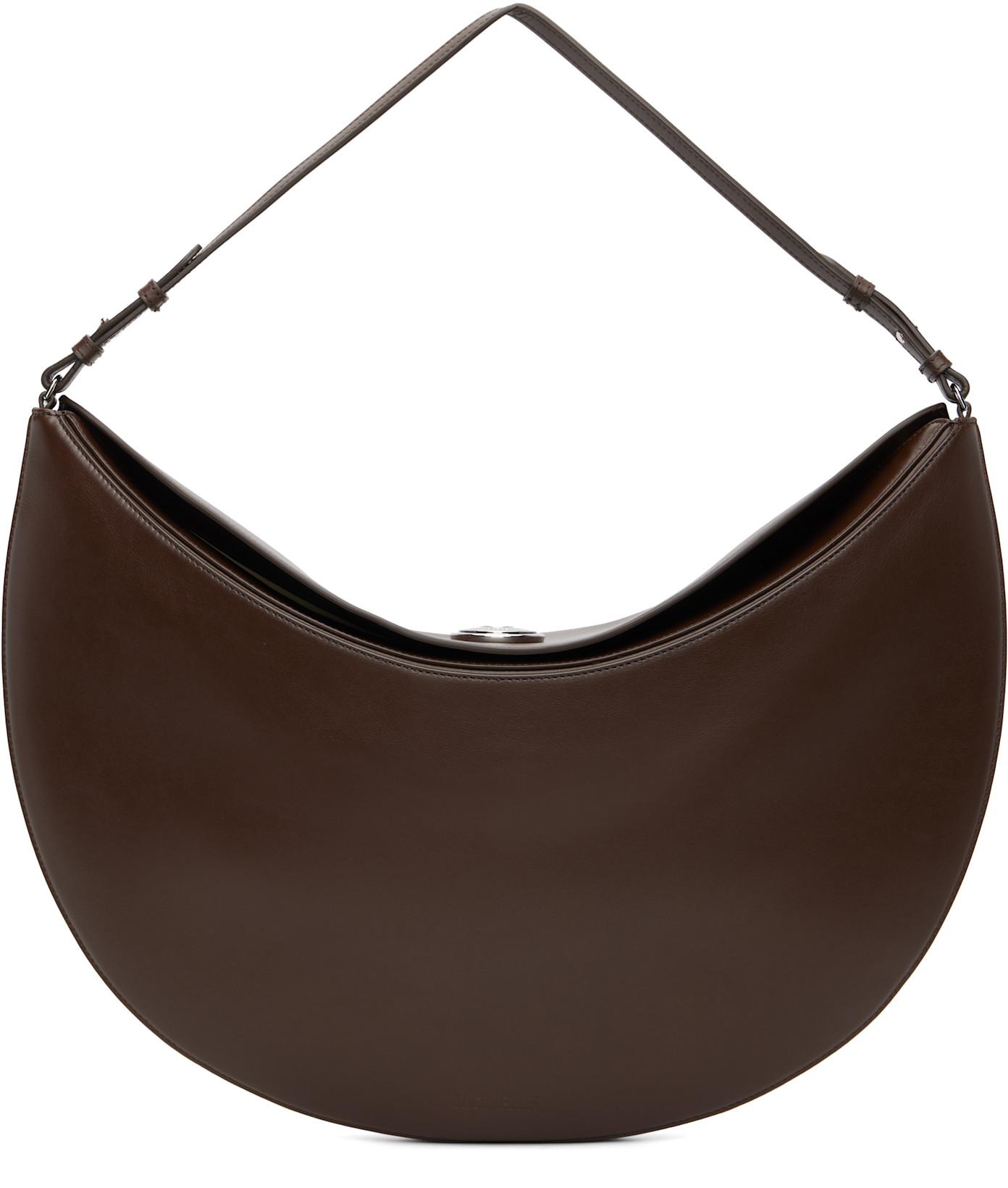 Brown 'The round Calisso' Bag by JACQUEMUS