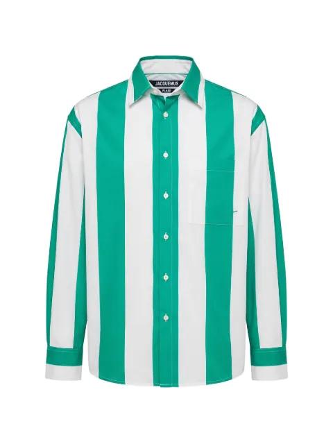 Camargue striped long-sleeve shirt by JACQUEMUS