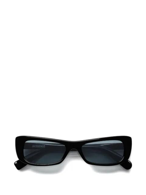 Capri rectangle-frame sunglasses by JACQUEMUS