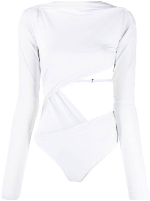 Carozzu stretch-fit bodysuit by JACQUEMUS