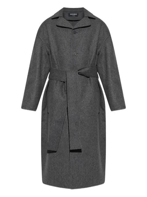 Citta belted coat by JACQUEMUS