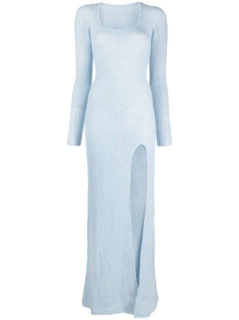 Dao knitted maxi dress by JACQUEMUS