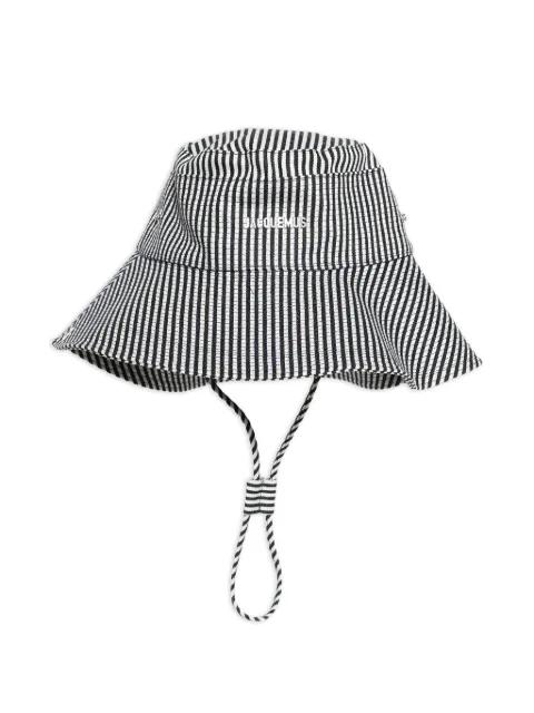 De-Nîmes striped hat by JACQUEMUS