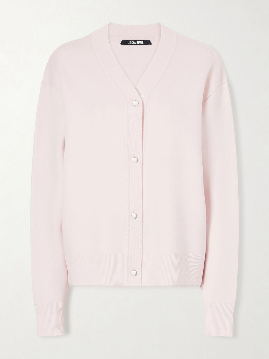 Doppio wool-blend cardigan by JACQUEMUS