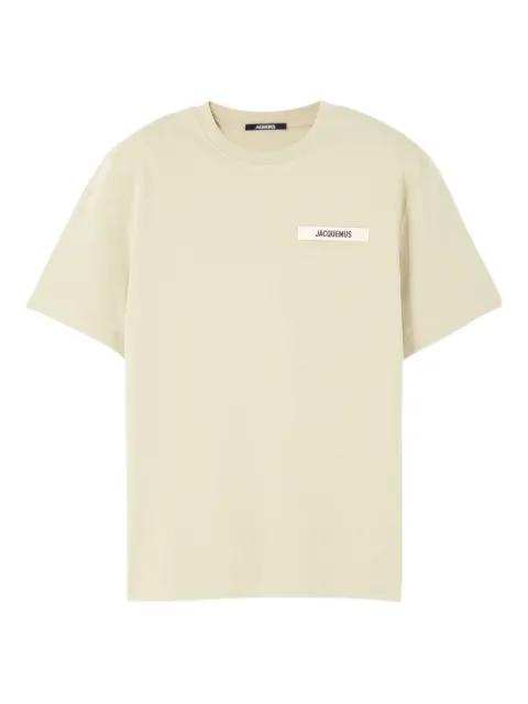 Gros Grain logo-patch T-shirt by JACQUEMUS