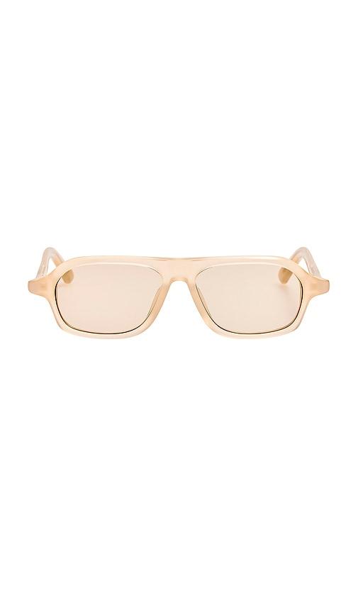 JACQUEMUS Bcane Sunglasses in Nude by JACQUEMUS