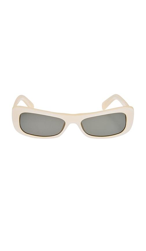 JACQUEMUS Capri Sunglasses in Cream by JACQUEMUS