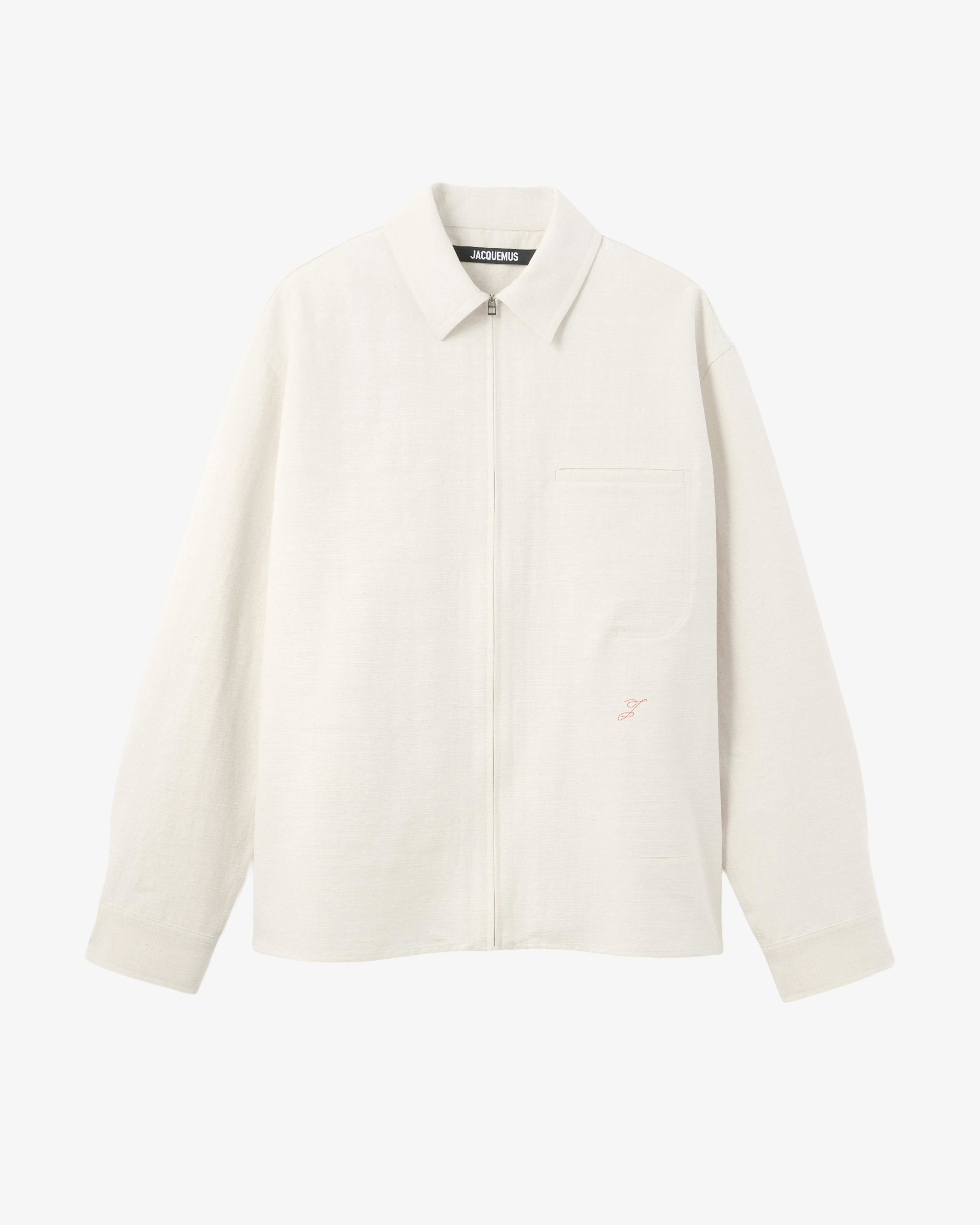 JACQUEMUS - Men's La Chemise Mecano - (Off-White) by JACQUEMUS