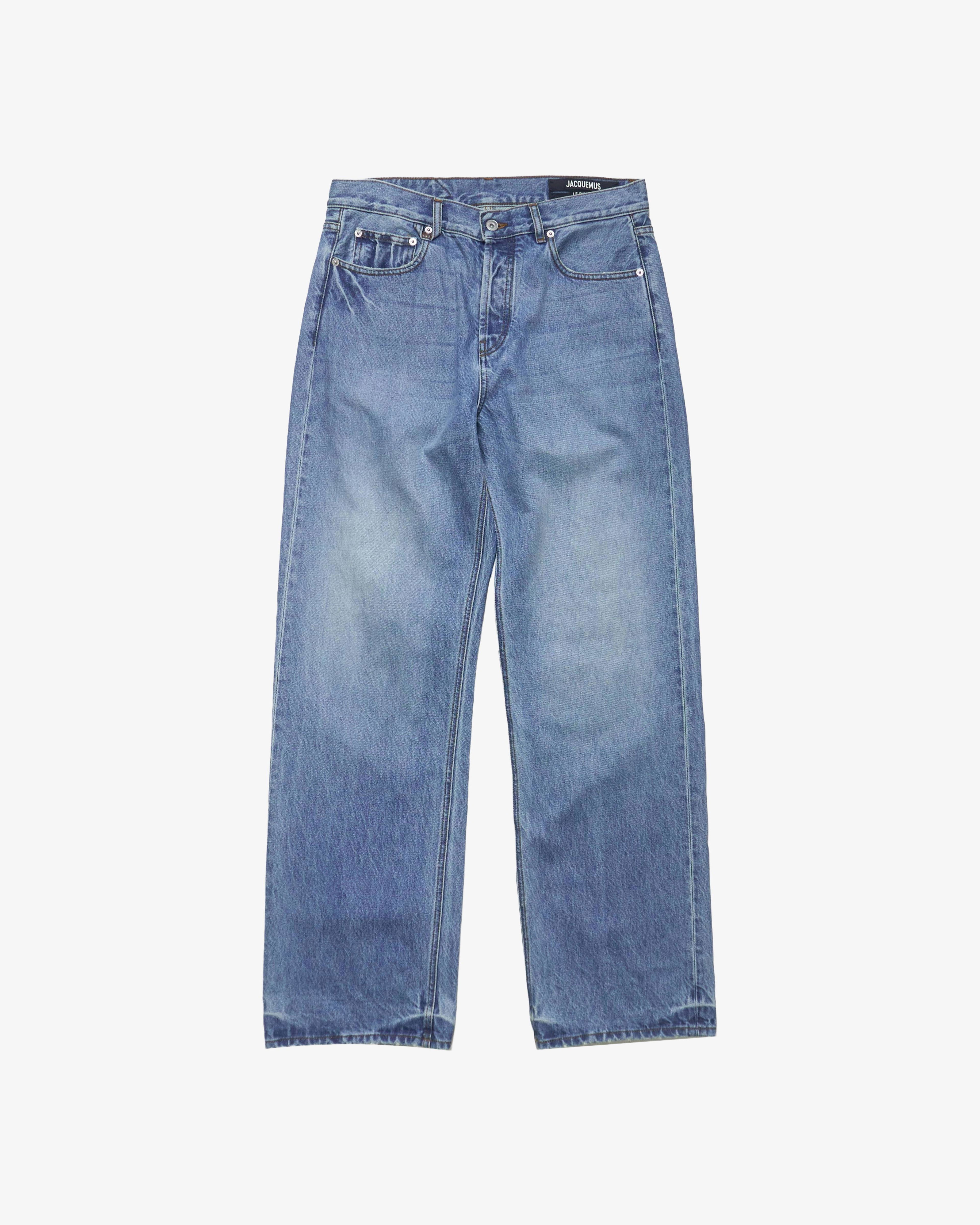 JACQUEMUS - Men's Le De-Nimes Ovalo - (Blue) by JACQUEMUS